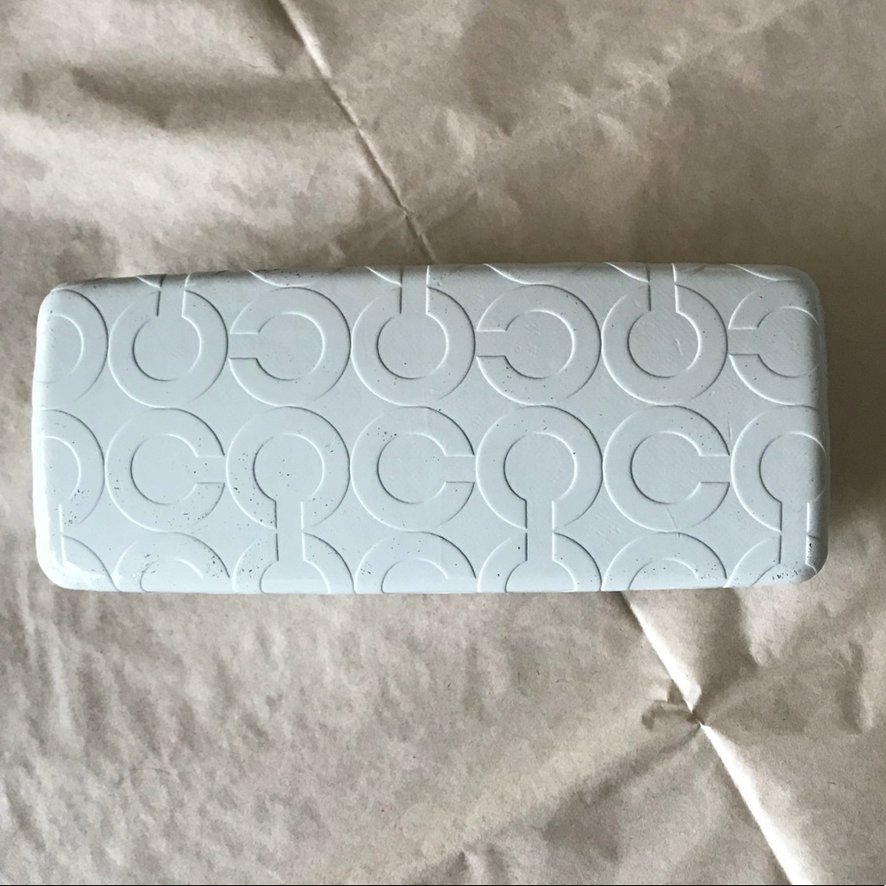 Coach eyeglasses case